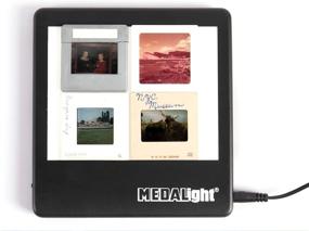 img 2 attached to Enhanced Medalight LP-100N 5 x 4 Inches LED Light Panel for Ultra-Thin Negative and Slide Viewing