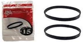 img 1 attached to Dirt Devil Style 15 Belt 2pk: 🔧 Genuine Replacement Part #3sn0220001 – Effective Upright Vacuum Accessory