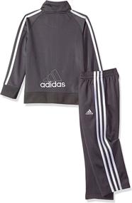 img 3 attached to Одежда для мальчиков "Adidas Tricot Jacket Clothing Bright" : активный стиль