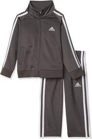 img 4 attached to Одежда для мальчиков "Adidas Tricot Jacket Clothing Bright" : активный стиль