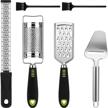 cheese grater zester stainless kitchen logo