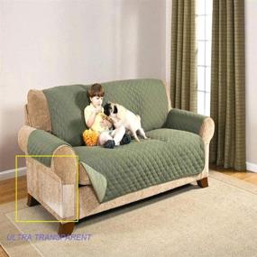 img 3 attached to 🐈 8-Piece Cat Furniture Protectors Set - Cat Scratch Deterrent - Couch Protector: 4-Pack X-Large (17"L x 12"W) + 4-Pack Large (18"L x 9"W) - Effective Cat Repellent for Furniture, Prevent Pets from Scratching Couch