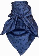 🤠 stylish western cowcarf scarves for men: wyoming traders branded men's accessories logo