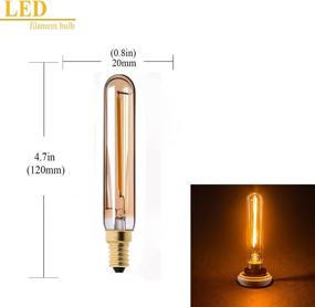 img 3 attached to T6 (T20) Dimmable E12 1W LED Filament Tubular Bulb