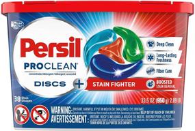 img 3 attached to 🧺 Persil Discs Laundry Detergent Pacs, Stain Fighter, 76 Loads (2 Packs)