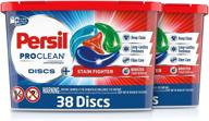 🧺 persil discs laundry detergent pacs, stain fighter, 76 loads (2 packs) logo