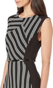 img 2 attached to Lark Ro Women's Sleeveless Sheath 👗 Dress: Chic Women's Clothing for Sophisticated Styles