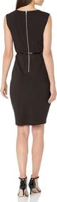 img 3 attached to Lark Ro Women's Sleeveless Sheath 👗 Dress: Chic Women's Clothing for Sophisticated Styles