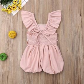 img 1 attached to Mubineo Toddler Sleeveless Jumpsuit Clothes