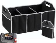 🚗 convenient car trunk organizer: collapsible folding caddy for efficient auto storage logo