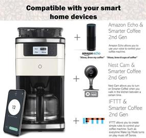 img 1 attached to 📱 iCoffee Smart Remote Brew: Сменные цветные панели в кремовом, черном, красном цветах, улучшенные смарт-приложением.