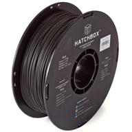 🌲 hatchbox wood 1kg1 75 black filament with enhanced dimensional accuracy логотип