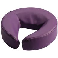 💆 enhance your massage experience with the master massage universal headrest face cushion in purple logo