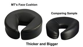 img 3 attached to 💆 Enhance Your Massage Experience with the Master Massage Universal Headrest Face Cushion in Purple