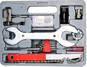 img 2 attached to Dover 77 Bicycle Repair Kit: Complete Bike Tools Set with Storage Box – 44 Pcs All-in-One Maintenance Kit for BMX, Road Bikes, and Mountain Bikes