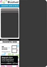 img 1 attached to 🔍 Craftwell EBMAG eBosser Magnetic Shim Set of 3, Black - Improve SEO