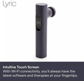 img 3 attached to 🔥 The Lyric Therapeutic Massager: Rhythm Therapy for Muscle Pain Relief & Relaxation | Compact, Lightweight & Wi-Fi-Enabled | Works with Android/iOS Smartphones | Slate