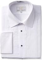 neil allyn laydown tuxedo shirt for men: classic elegance in formal shirts logo