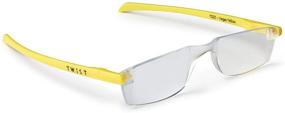img 3 attached to Twist Folding Reading Glasses Yellow