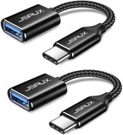 jsaux адаптер thunderbolt3 совместимый с s8 черный: улучшенная связь для мгновенной производительности логотип