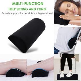 img 2 attached to Lumbar Support Pillow for Chair - Back Pain Relief and Comfort on the Go