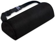 lumbar support pillow for chair - back pain relief and comfort on the go logo