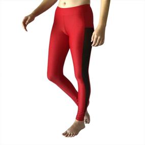 img 4 attached to Леггинсы для девочек Activewear Workout Gymnastics