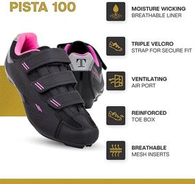 img 3 attached to Tommaso Pista Womens Cycling Compatibility Women's Shoes