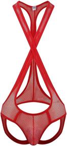 img 4 attached to 4UFiT комбинезон для рестлинга с джокстрэпом
