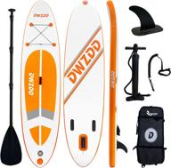 dwzdd inflatable paddle board: premium 🏄 sup with accessories for adults & kids logo