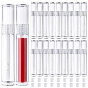 img 4 attached to 💧 RONRONS Transparent Refillable Container Applicators: Enhance Precision and Convenience in Your Dispensing Needs