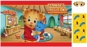 img 1 attached to 🎉 Fun-Filled Daniel Tiger's Neighborhood Party Game by Amscan: Perfect for Kids' Celebrations!