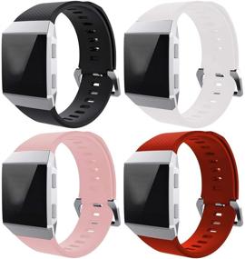 img 3 attached to Fcloud Compatible Fitbit Replacement Wristbands Wellness & Relaxation