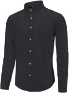 dioufond banded collar shirts: an exquisite mandarin style for men's clothing logo