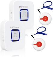 retekess wireless caregiver pager th003 – nurse alert system with 52 tones, 2 sos call buttons, 2 receivers for nurse, patient, elderly, handicapped logo