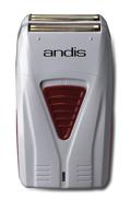 💈 andis 17150 pro foil lithium titanium shaver - cord/cordless gray design for professional use logo