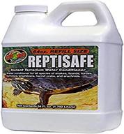 🐊 64 oz zoo med reptisafe water conditioner - enhance your reptile's habitat and water quality logo