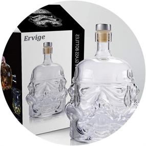 img 3 attached to 🥃 Refined Elegance: Whiskey Decanter Transparent Carafe Bourbon for the Discerning Connoisseur