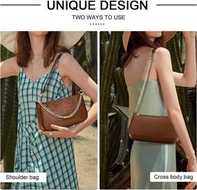 img 3 attached to NUBILY Classic Shoulder Handbag: Crossbody Women's Handbags, Wallets, and Totes