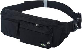 img 4 attached to EOTW Fanny Pack Slim Waist Bag - Ideal Travel Accessory for iPhone 11 Pro Max, Galaxy Note10+ and More