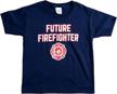 future firefighter fighter badge t shirt logo