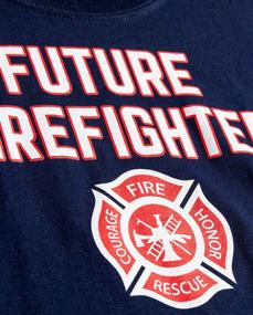 img 2 attached to Future Firefighter Fighter Badge T Shirt