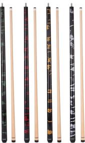 img 4 attached to 🎱 GARSEN Handmade Painting Billiard Pool Cue Stick - 58 Inch House and Bar Pool Cue Stick