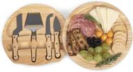 toscana circo cheese board with cheese tools by picnic time brand logo