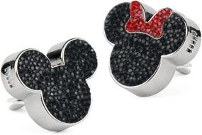 img 4 attached to 💎 Enhance Your Car's Aura with 2-pack Crystal Bling Sparking Mickey Mouse Car Diffuser Air Freshener - Black