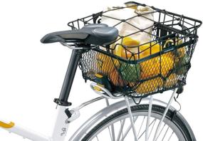 img 1 attached to 🚲 Topeak Cargo Net: Secure Bike Tote and Basket Organizer - 15.7" x 15.7" Black