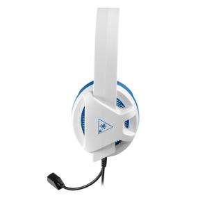 img 2 attached to 🐢 Turtle Beach Recon Chat PlayStation Headset - PS5, PS4, Xbox Series X/S, Nintendo Switch, Mobile & PC - Glasses Friendly, High-Sensitivity Mic - White