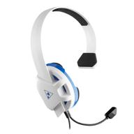 🐢 turtle beach recon chat playstation headset - ps5, ps4, xbox series x/s, nintendo switch, mobile & pc - glasses friendly, high-sensitivity mic - white logo