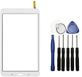 img 1 attached to 📱 High-Quality Touch Screen Glass Digitizer for Samsung Galaxy Tab 4 8.0 SM-T330 WiFi Version (White)