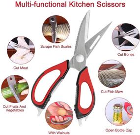 img 2 attached to Multi Function Scissors Detachable Stainless W Magnetic